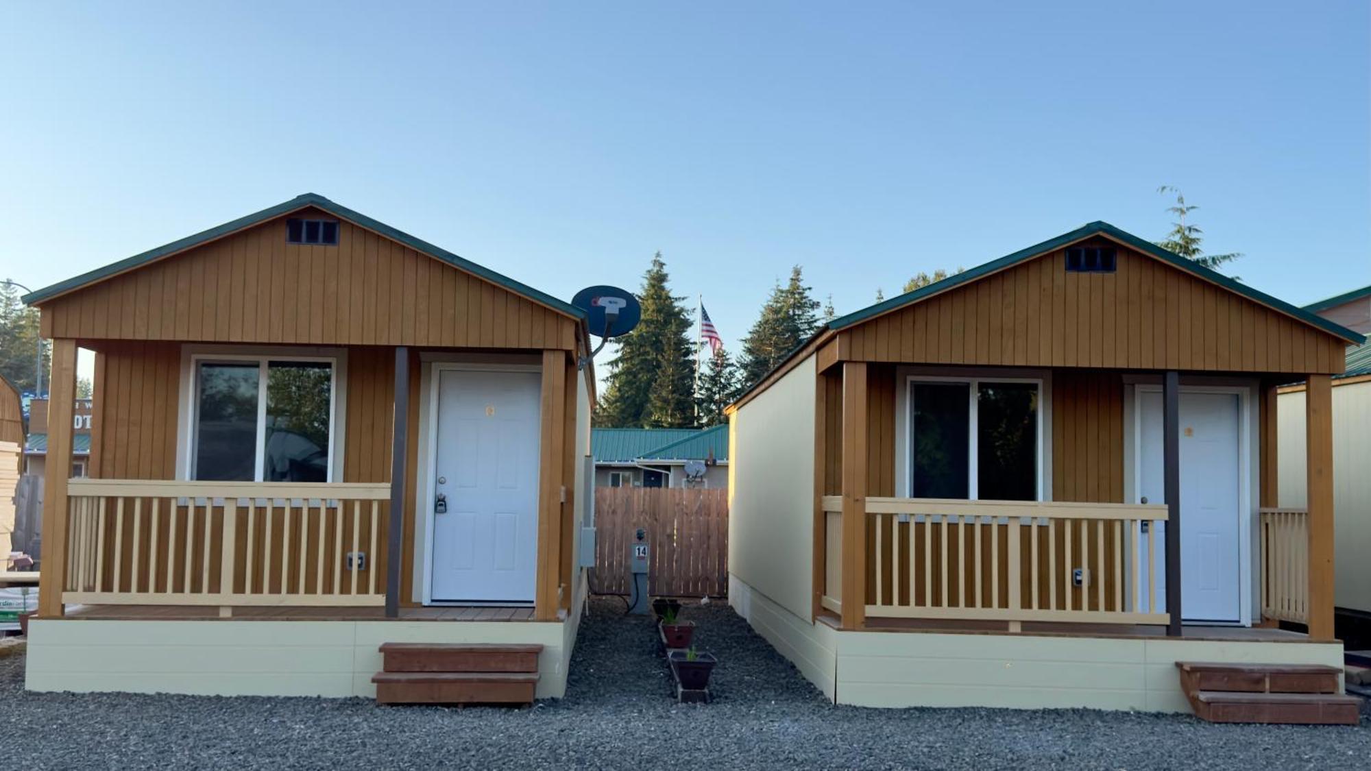 Far West Cabin-Tiny Homes Rental ฟอร์กส์ ภายนอก รูปภาพ